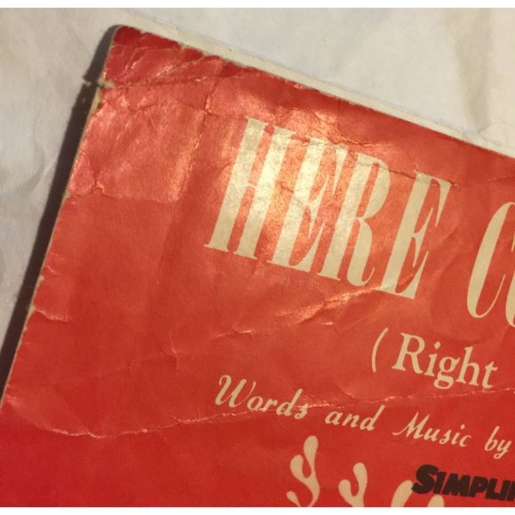 Here Comes Santa Claus by Gene Autry & Oakley Haldeman Vintage Sheet Music - Picture 6 of 12